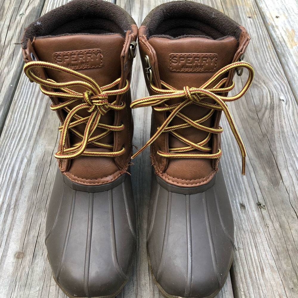 Boys Size 5 Sperry Duck Boots